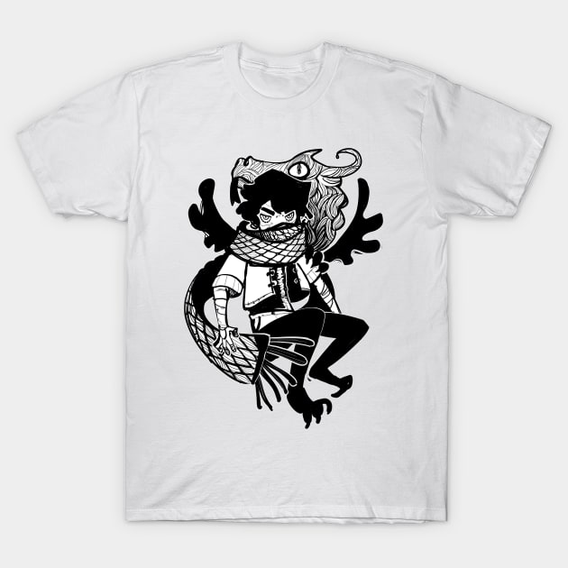 Yarn Dragon Summoner T-Shirt by AshenShop